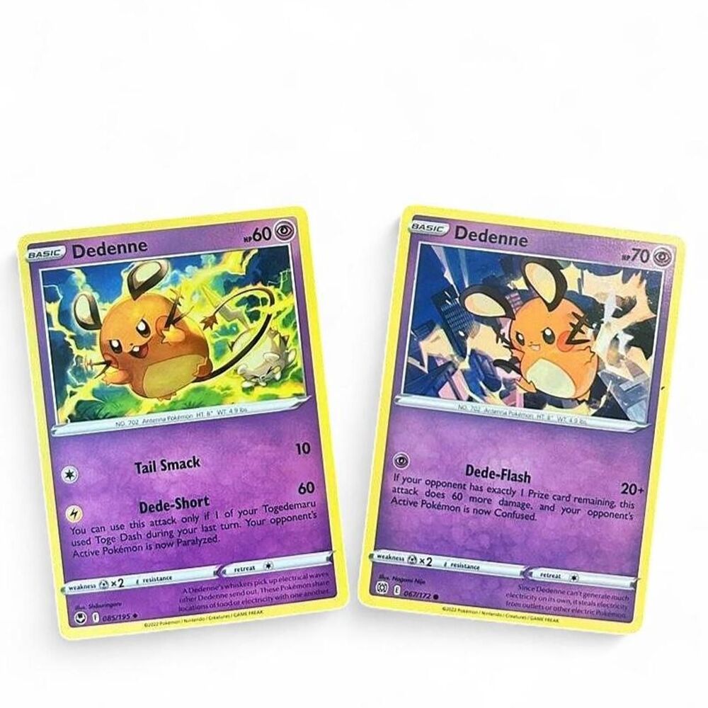 Dedenne card bundle